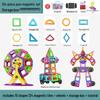 Large Magnetic Tiles Building Blocks Set for Kids - DIY Educational Toy
