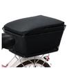 Bike Basket Large Capacity Water Resistant High Load Bearing Sturdy Metal Rear Bike Basket