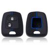 Silicone Car 2 Button Key Cover Case for Peugeot 106 107 206 207 307 Citroen C1 C2 C3 C4 XSARA PICASSO for Toyota AYGO Protector