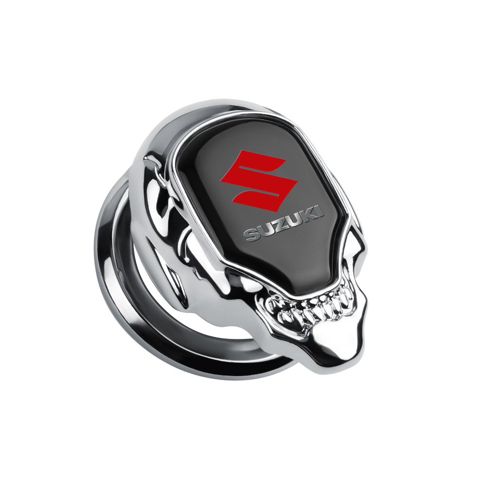 

Car One-Click Start Buttons Protective Cover Decoration For Suzuki Grand Vitara Samurai Gsx S750 Vstrom Jimmy Alto Kaiser Ingnis серебряный