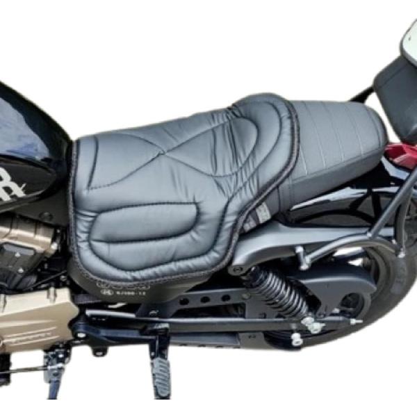 Motorcycle Seat Cushion Saddle Pad for Horses-Brown