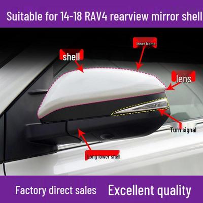 Toyota RAV4 (2014-2018) Rearview Mirror Cover with Turn Signal