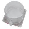 Emergency Stop Button Cover Lockout Transparent Visual Plastic Stop Push Button Protection Cover