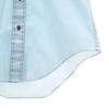 K MART 70s vintage Short sleeve Western shirt light blue Men's Used