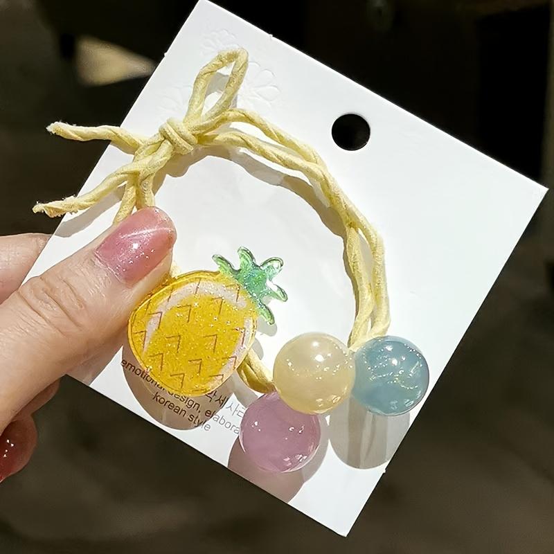 

Сердце разрывается! Маленькая свежая мультяшная повязка на голову с фруктами Клубника Арбуз Супер милая и супер трендовая заколка для волос 1pc