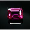 Natural Pink Tourmaline Loose Gemstone Emerald Cut 11 Ct October Birthstone for Gem Collections