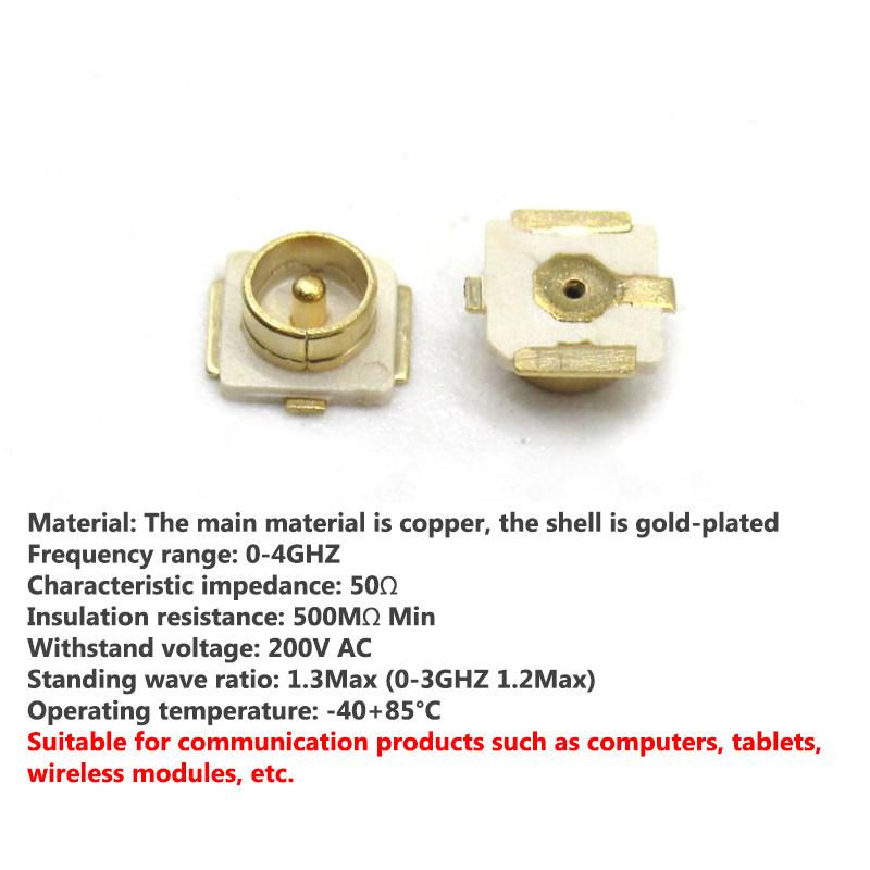 U.Fl Seat Ipex/Ipx Connector U.Fl-R-Smt Patch Rf Coaxial Antenna Seat 20279-001E
