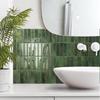 10 Pezzi Piastrelle Murali Marmo Casa Fai da Te Carta da Parati Impermeabile Autoadesive Adesivi Murali Per Cucina Bagno Paraspruzzi Decorazione