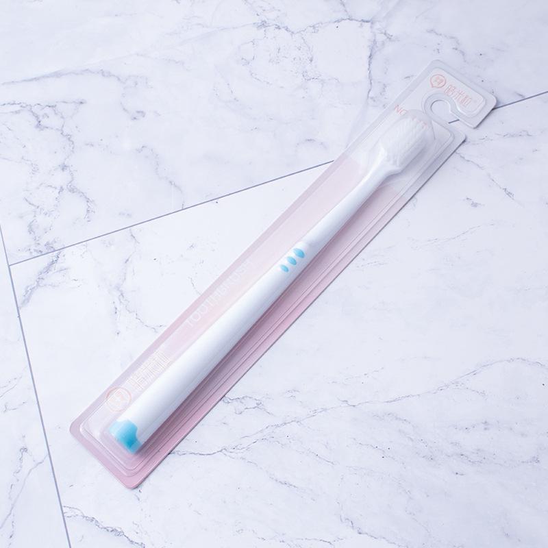 Premium Soft Bristle Toothbrush with Small Head & Non-Slip Handle, Individually Packaged for Daily Use