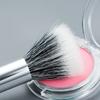 Pincel para Blush Cerdas de Lã Macias e Densas Pincel de Maquiagem Multifuncional para Casa e Viagem