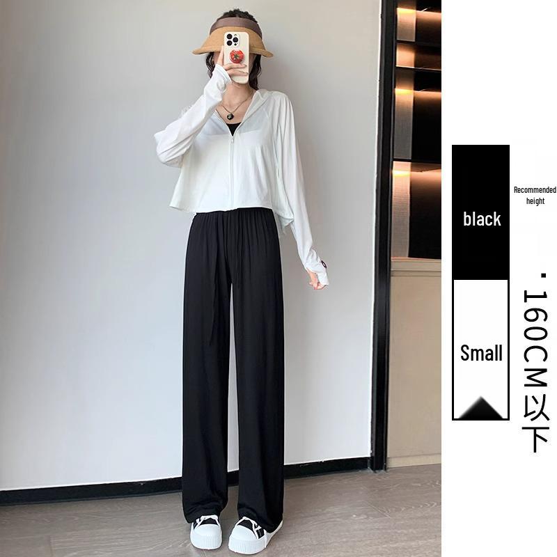 

Женские летние спортивные брюки XS150 шириной 145 см с высокой посадкой, драпирующиеся, прямого кроя S (Suggest 36-47kg)