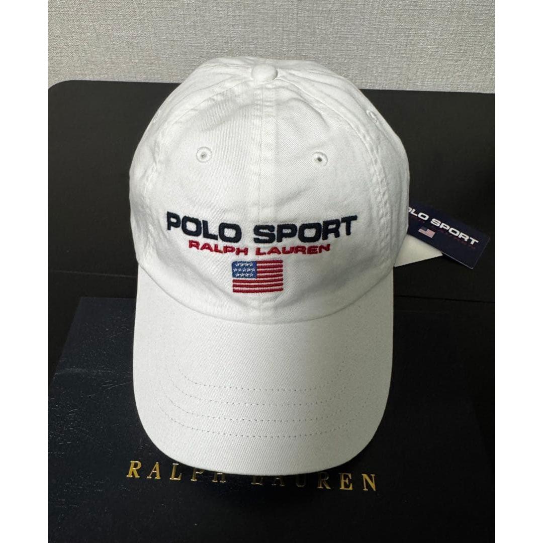 Used POLO SPORT RALPH LAUREN White Cap