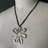 Star Flower Pendant Necklace Sweet Cool Clavicle Chain Necklace Fashion Jewelry