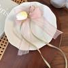 Korean Tulip Bow Duckbill Hair Clip for Girls