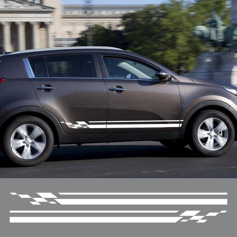 Car Door Side Stickers Auto Body Motor Sport Styling Graphics Cover Decals Decoration Accessories For Kia Sportage 3