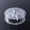 Transparent Plastic Floss Bobbins Flat Thread Spools New Empty Spools  Crafting