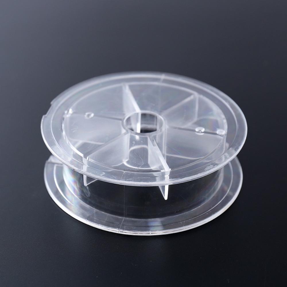 Transparent Plastic Floss Bobbins Flat Thread Spools New Empty Spools  Crafting