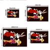 Bugs Bunny & Lola Bunny Looney Tunes Stampa Artistica Poster Tappetino da Ufficio Decorazione per la Casa Regalo per Halloween e Natale LD141