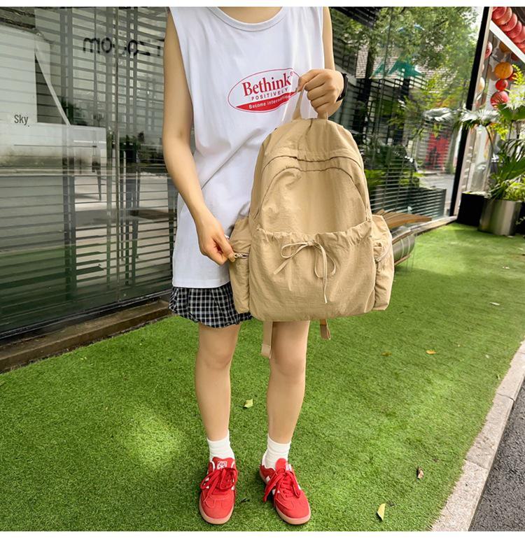 Trendy Versatile Backpack for Junior & Senior High School Students - Fashionable, Large Capacity, Perfect for Commuting and Travel