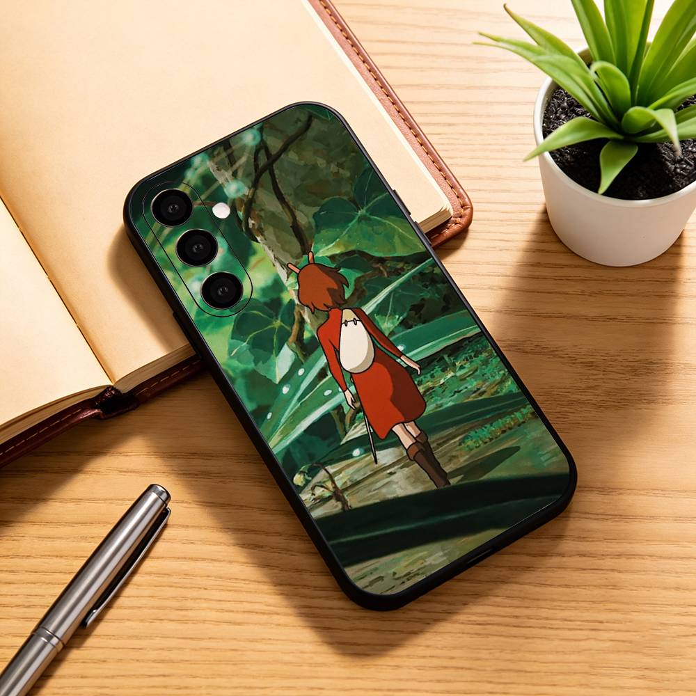 Tiny World arriety Sho Phone Case For Samsung Galaxy A73,A72,A71,A70,A53,A52,A51,Others Soft Black Cover