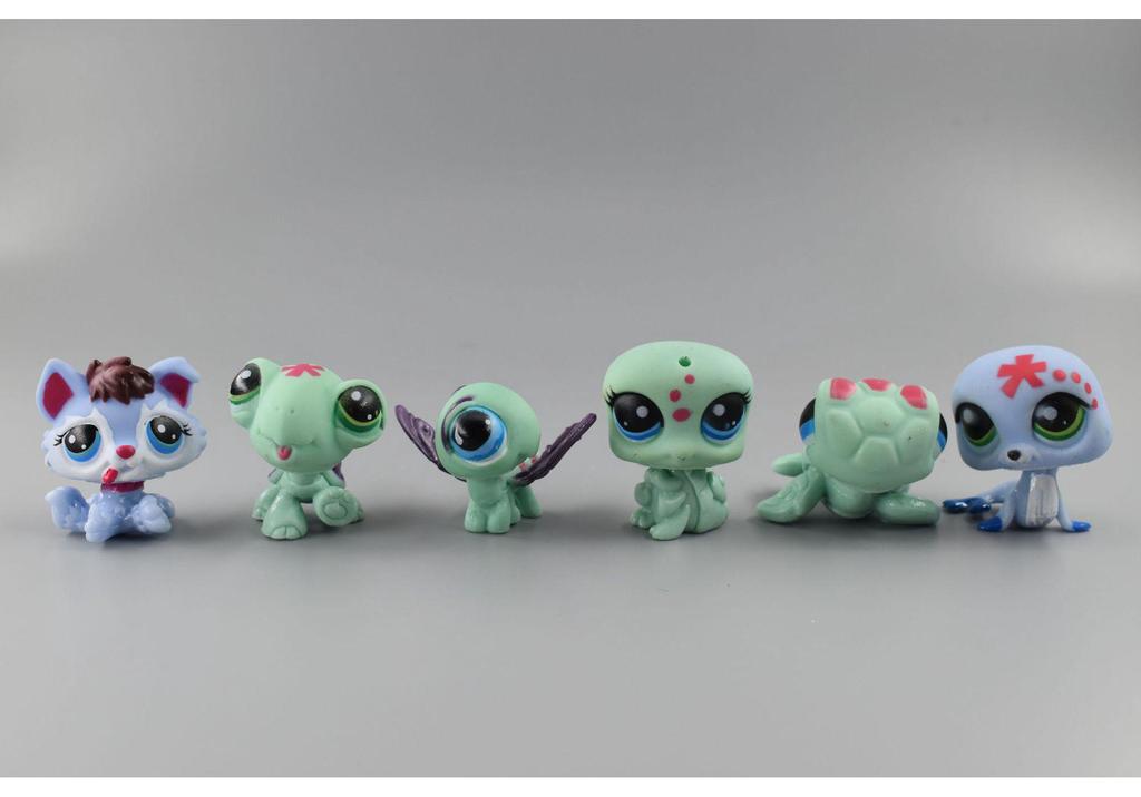 Ensemble de Figurines d'Animaux Miniature Littlest - 24 Ornements d'Animaux de Compagnie