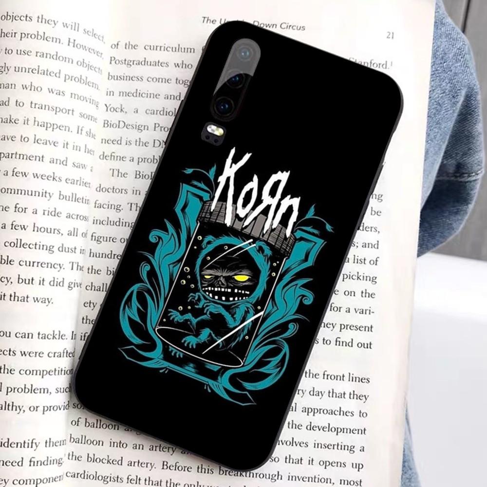 K-korn Music Hot Band Phone Case For Huawei Honor 10 Lite 9 20 7A 9X 30 50 60 70 Pro Plus Soft Silicone Cover