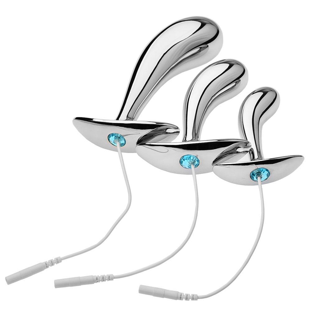 SM Metal Fetish Outerwear Toe & Thumb Anchor Plug Set for All Genders
