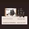 Ruoke Seahorse Sailing 3D Wooden Jigsaw Model - Creative Ornament