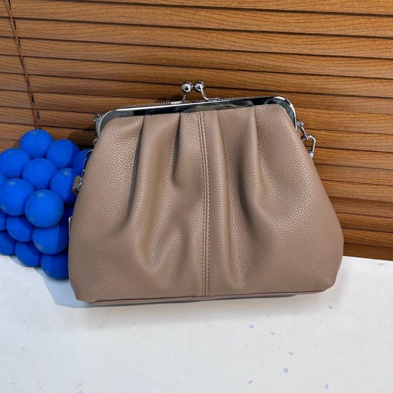 Sac bandoulière minimaliste vintage chic pour femme en coque PU souple, petit, pour un usage quotidien