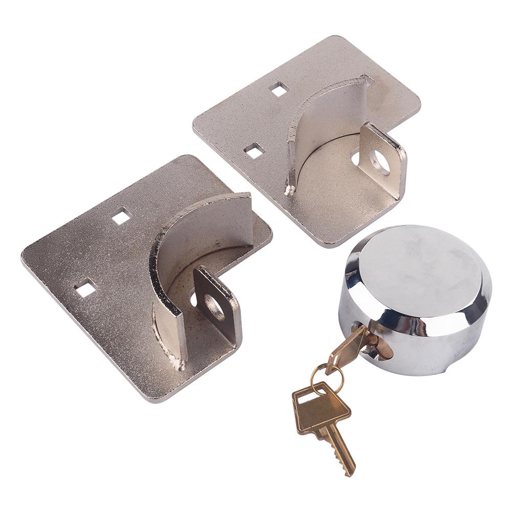 Heavy Duty 1 2 X Van Garage Shed Door Security Padlock Hasp Set Lock 73mm Steel
