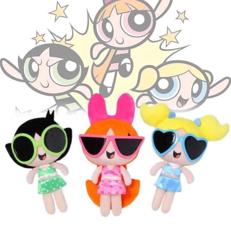 Adorable Plush Powerpuff Girls Bubbles Doll Cartoon Soft Toy Perfect For Girls