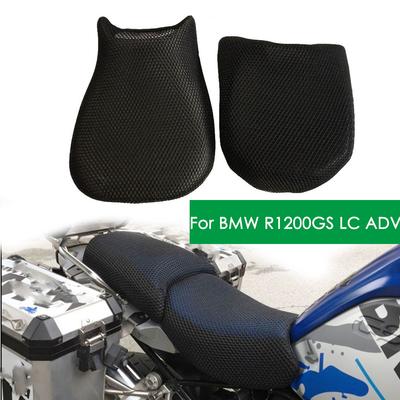 BMW R1200GS 2013-2018 için Motosiklet Koltuk Kılıfı Kumaş Kaymaz Nefes Alabilir Ped