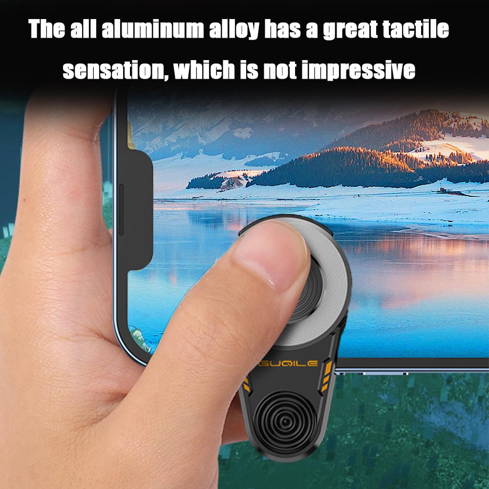 Mobile Phone Game Clip Mount Joystick with Finger Sleeves Upgrade Game Control Touch Screen Joypad Game Controller Auxiliary 5