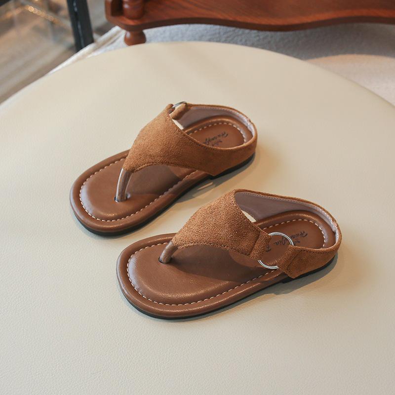 2026 Sommer Mädchen Flip-Flops im koreanischen Stil - Zehentrenner Sandalen für den Außenbereich Strandurlaub