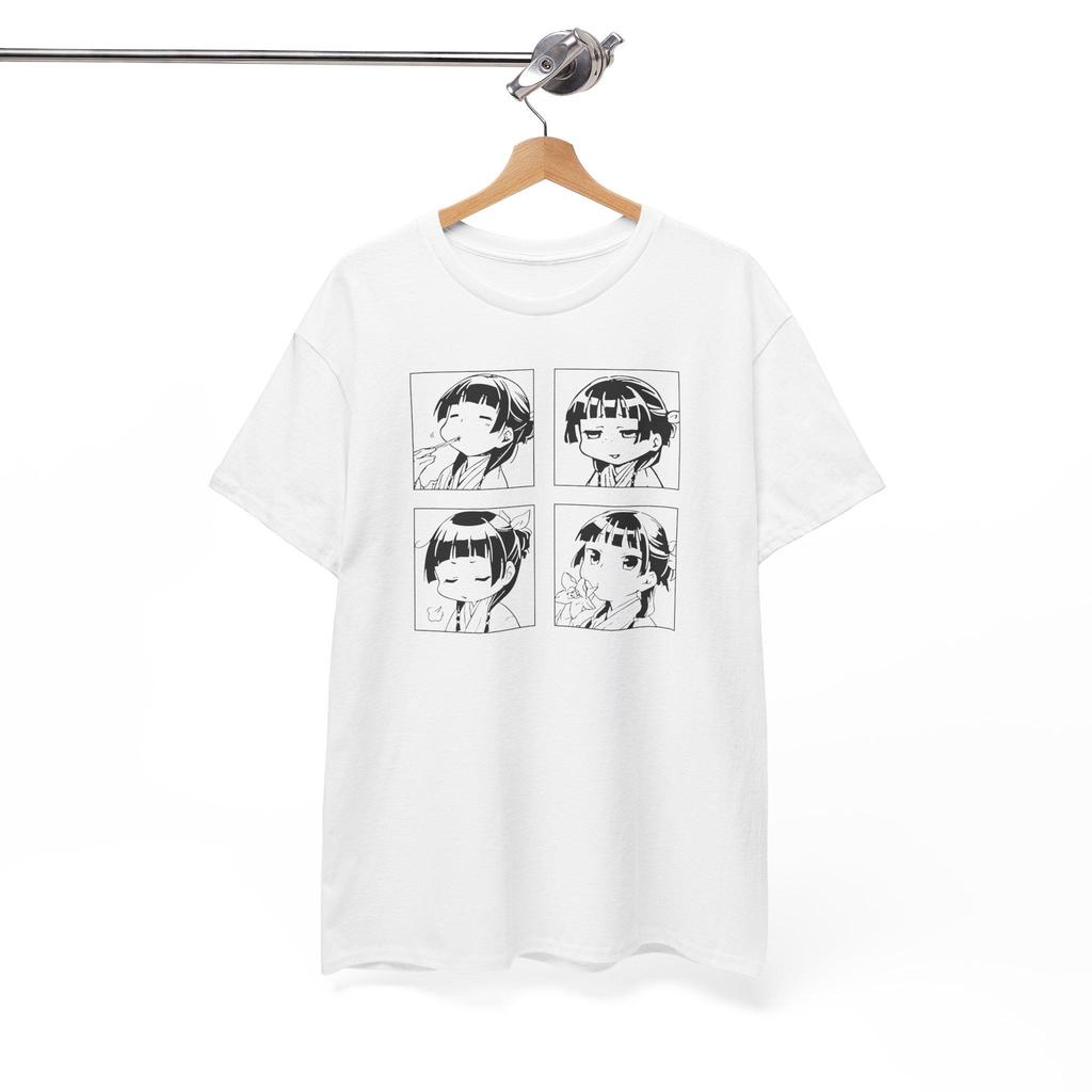 Anime The Apothecary Diaries Maomao Graphic 2026 New Merch T Shirt 100Cotton Unisexs Unisexs Y2k Popular Oversized Casual Tshirt