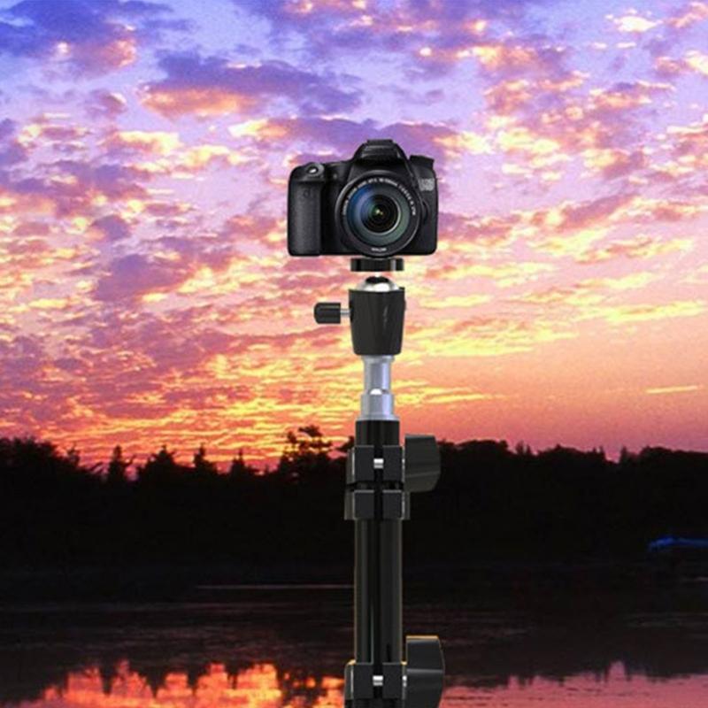 1/4in Thread Handlebar Clamp Mount Base for Bike Motorcycle Phone Mount Holder Claw Clamp Base Universal Phone Holder