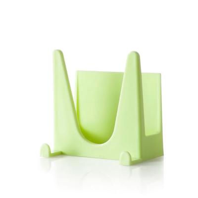 Plastic Kitchen Pot Pan Cover  Cover Sucker Tool Bracket Storage Rack 