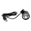 Waterproof 1200LM USB Bicycle Headlight Torch Light Strobe Front Light Lamp(Black)