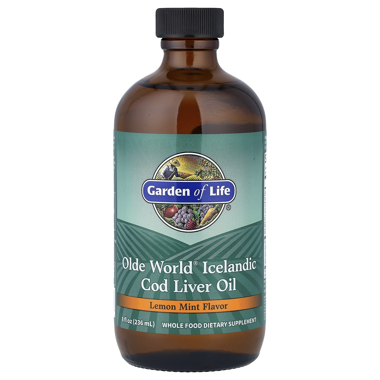 

Old World® Iceland Cod Liver Oil, Lemon Mint, 236 Ml (8 Fl Oz)