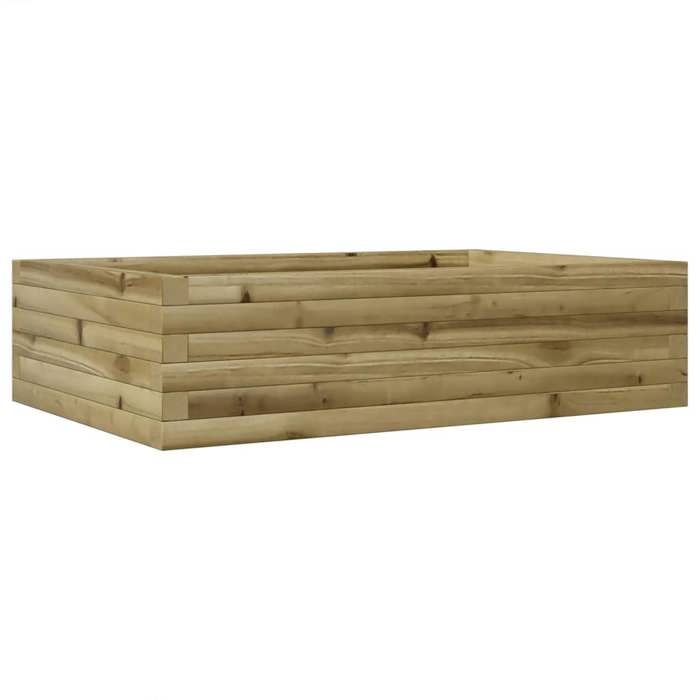 VidaXL Planter 90x60x23 Cm Impregnated Pine Wood, Outdoor Planter, Flower Box, Plant Box, Planter of 847237