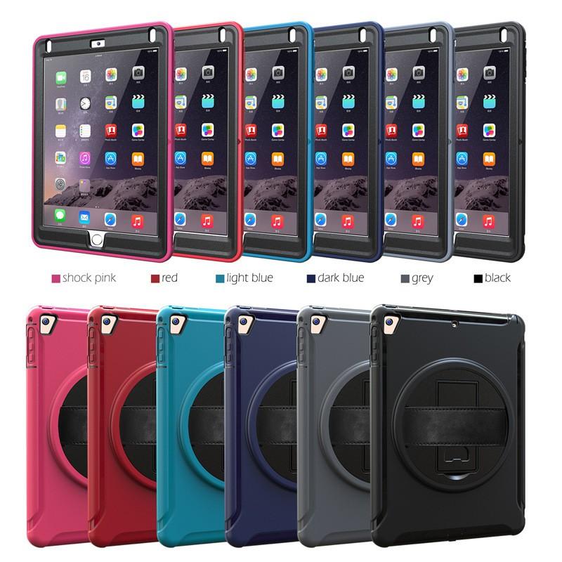 Shockproof PC Tablet Case With Rotating Kickstand Galaxy Tab S6 Lite P610 T510 T500 IPad Air Pro Mini
