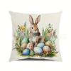 Popular Easter Cartoon Rabbit Sofa Cushion Cover for Home Decoration