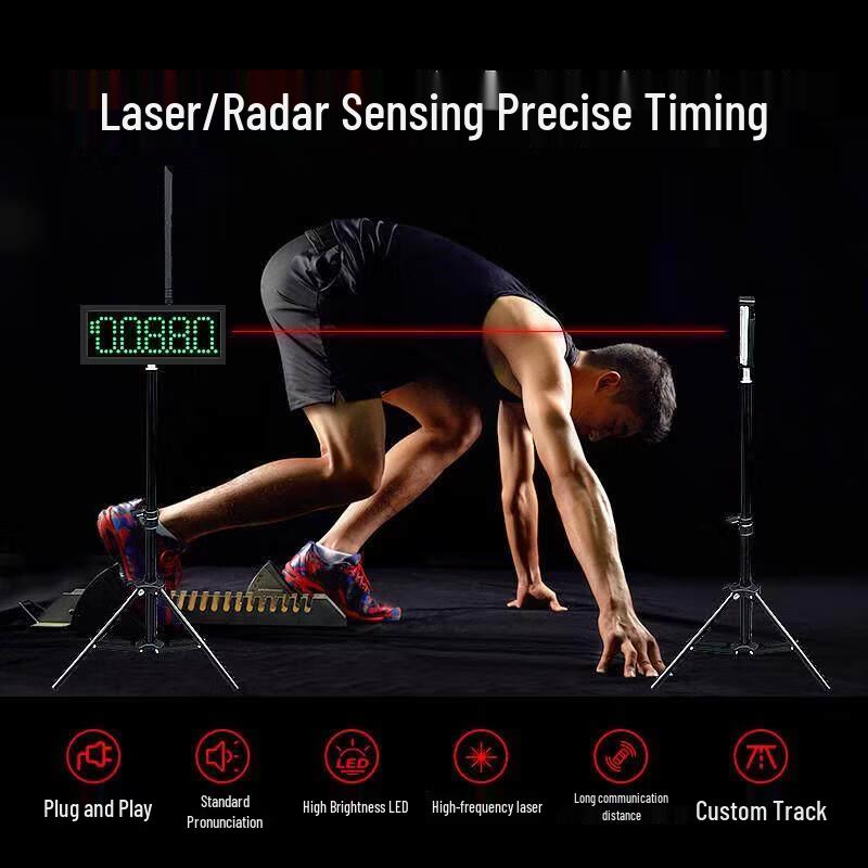 Jundingying Large Screen 5-Channel Wireless Sports Timer