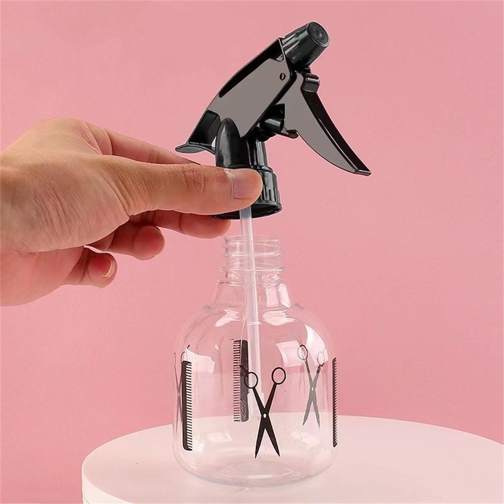 250ML Spray Bottle Portable Transparent Beauty Makeup Plastic Fine Mist Dispenser Bottle Salon Barber Hair Hairdressing Tools