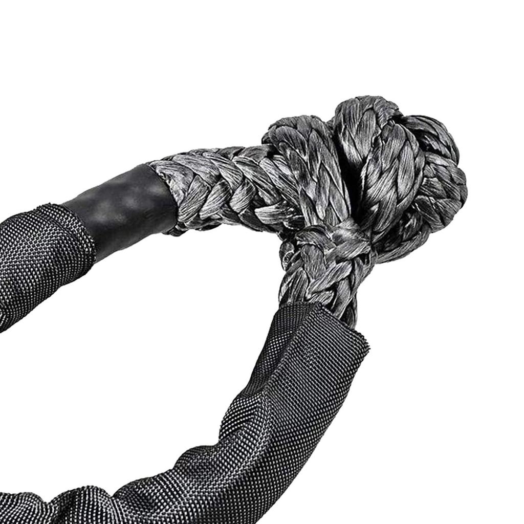 Bil slepetau sjakkel med vinsj snatch gjenopprettingsring, syntetisk