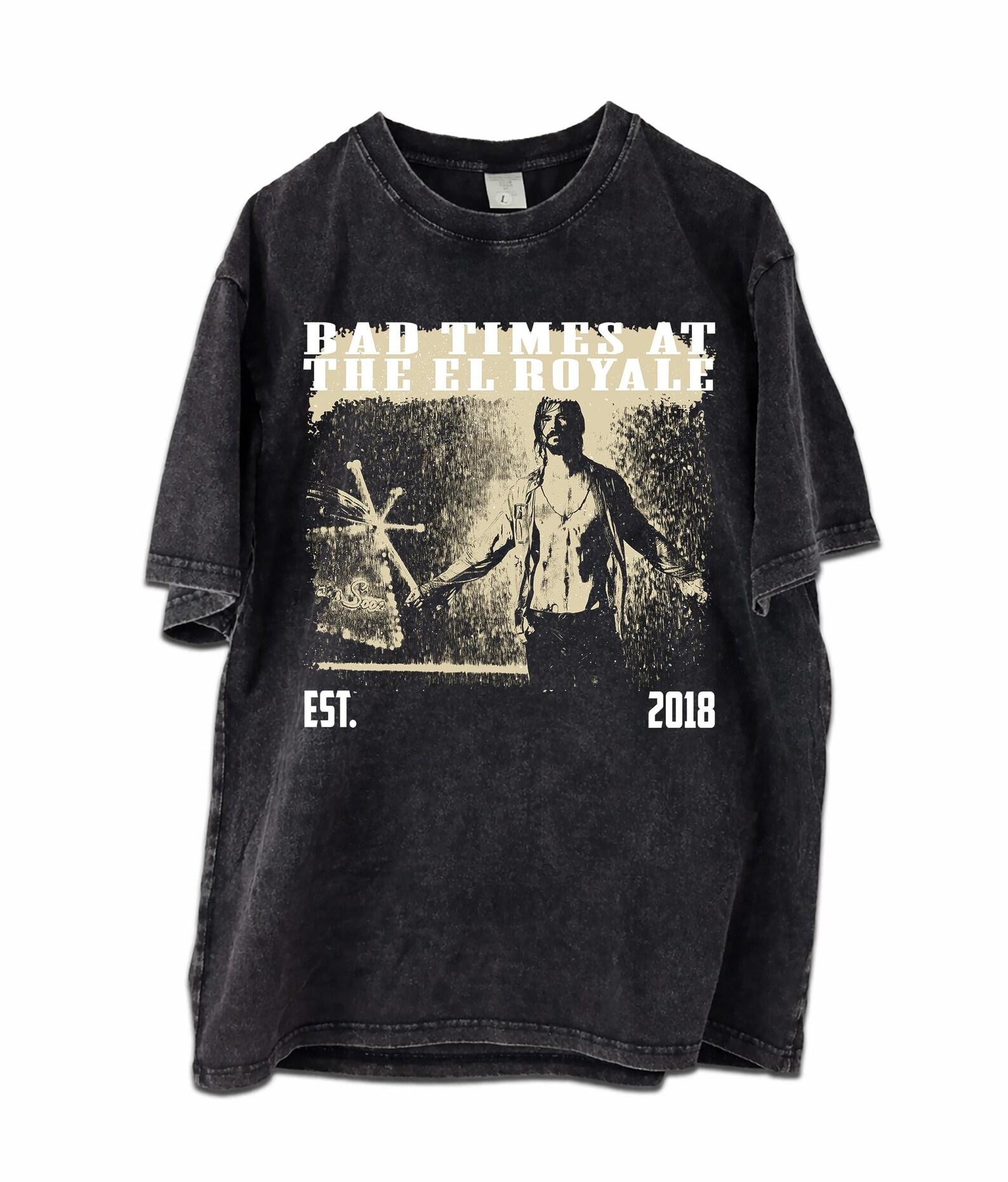 Bad Times At The El Royale Shirt, Vintage Film Shirt, Comfort Colors Tee S