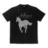 Unisex Short Sleeve Crew Neck Cotton T Shirt Deftones White Pony Band
