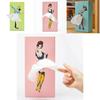 Fustă elegantă Marilyn Monroe Cutie de șervețele pentru fete Suport decorativ din carton pentru hârtie