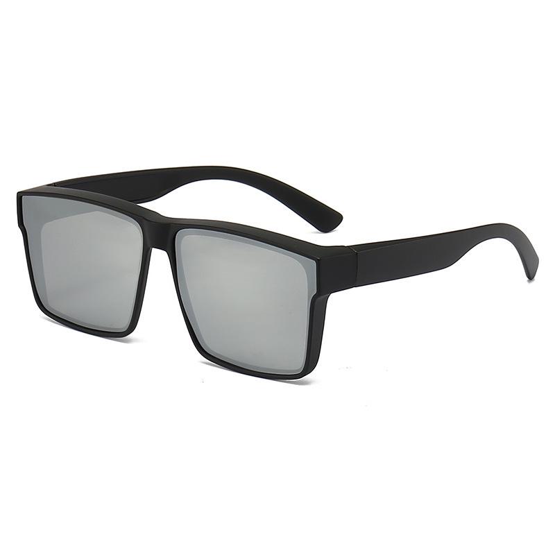 Polarized Clip-On Sunglasses for Over Prescription Glasses - Unisex, Perfect for Driving, Fashionable, Summer Style, Sun Protection