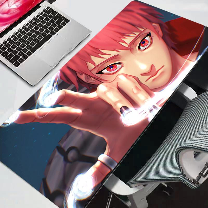 Mouse Pad Naruto Large XXL PC Desk Mat Gamer Office Carpet Keyboard Table Gaming Accessories Mousepad Durable Anime